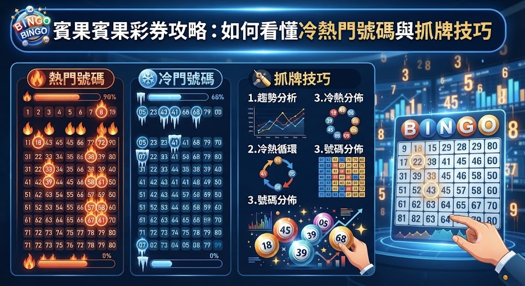 如何看懂冷熱門號碼與抓牌技巧